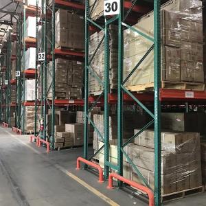 Wholesale Custom Heavy Duty Warehouse Storage Racks Cold Room American Teardrop Standard Pallet Rack from china suppliers