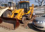 Used England JCB 3CX Backhoe Loader , Used Tractor Backhoe Loader Yellow Color