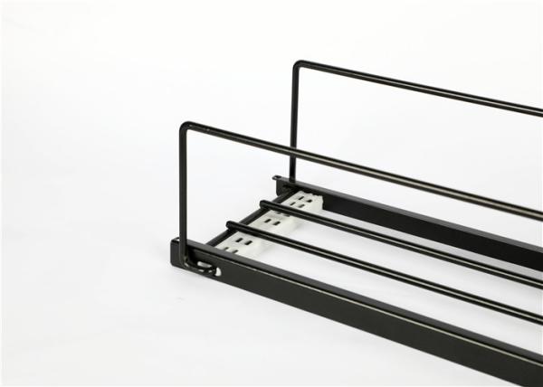 Gravity 12N Retail Plastic Shelf Dividers Roller Shelves For Sliding Shelf