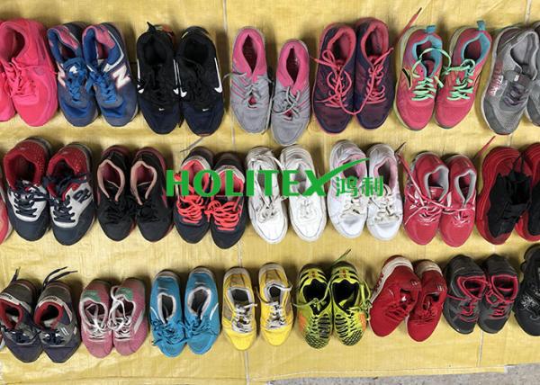 Quality Comfortable Second Hand Ladies Sports Shoes / Used Sports Shoes For Southeast Asia for sale