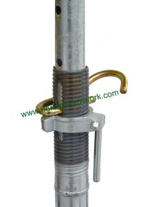 Wholesale Adjustable telescopic steel props, floor props with telescopic length from china suppliers
