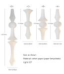 Janpanese Akari Rice Paper Lamp Nordic Noguchi Yong Pendant Lamp(WH-AP-599)