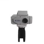 High Temperature Flange Connection PTFE WCB Electric Regulating Ball Valve
