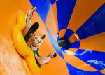 Hurricane Water Slide , Adventure World Tornado Slide 3.2 - 18M Slide Diameter