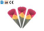 Milk Flavor Ice Cream Sugar Cones 135mm Height With 23 Degree Angle