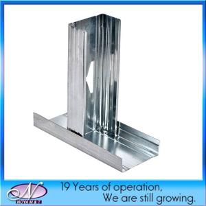 Wholesale 3000mm Standard Length Galvanized Drywall Stud Building Metal Channel Ceiling Profile from china suppliers