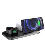 ABS Wireless Charger Station 15W Qi Fast Charger For Mobile Phone/Smart Watch