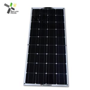 Wholesale Portable 110W Mono Cell Solar Panel , Durable Semi Flexible Solar Panel from china suppliers