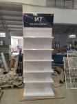 shelves system gondola supermarket equipment steel single side rack for