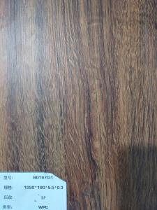 Wholesale Fireproof 5mm Durable Click WPC Vinyl Plank Flooring from china suppliers