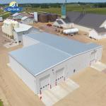 Prefabrication Custom Steel Structure Buildings Pvc Rainspout
