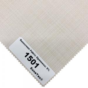 China 1500 PVC Fabric Roller Blinds Window Shade Material Sunscreen Fabric on sale