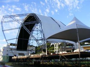 China Global Truss Stage Aluminum Trussing Waterproof Roof Framing Rosh Arc - Shaped on sale