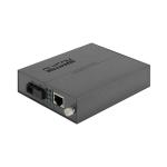 Single Mode Fiber Media Converter 1.25G Ethernet WDM Optical Unmanaged 30W PoE