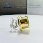 Custom Color Screw Diamond Silver Cap Lid,Gold Cap For Cosmetic Bottles