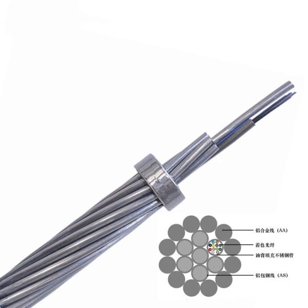 174.2 mm2 Speed Data Transmission Fiber Optic Cable for OPGW Type FTTH