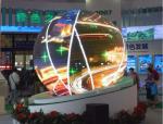 Diameter 1.2m 360 Degree Led Display , Hanging / Floor Stand Led Sphere Balls