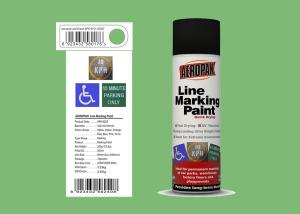Wholesale AEROPAK Line Marking Spray Paint leaf green color 500ml for street with ROHS from china suppliers