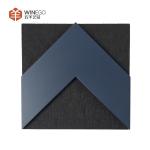 Artistic Shapes PET 3D Acoustic Wall Panel with Painting Modern Design
