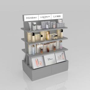 Wholesale Retail Store Furniture Grey Wooden Island Cabinet For Multi-Functional Store Counter And Luxury Store Interior Design from china suppliers