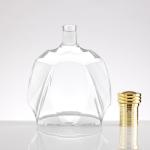 High Grade 75cl Whiskey Liquor Bottles for Home Bar Collar Material Aluminum