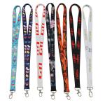 Plastic Woven Neck Badge Lanyard Retractable Badge Holder Logo Custom