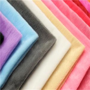 Wholesale knitted fleece 100% polyester soft velboa fabric for pillows fabric kilo from china suppliers