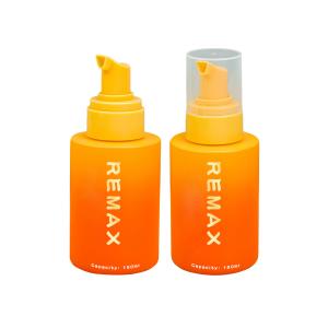 Wholesale 150ml Portable Two-tone Gradient Plastic Bottle PET Material Cylindrical Foam Dispensing Pump For Daily Care from china suppliers
