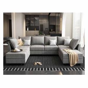 Wholesale U Shaped Modular Sectional Sofa Multiscene Anti Scratch Modern Style from china suppliers