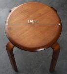 OEM Service Accepted Fashion Simple Stool Modern Household Small Round Solid