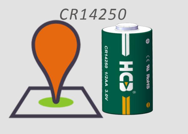1/2AA Size Spiral 600mAh Li-MnO2 Battery CR14250 Glass To GSM GPRS NB - IoT LoRa