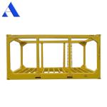 Steel Floor DNV 2.7-1 20ft High Cube Offshore Lifting Frame Capacity 30.8 CBM
