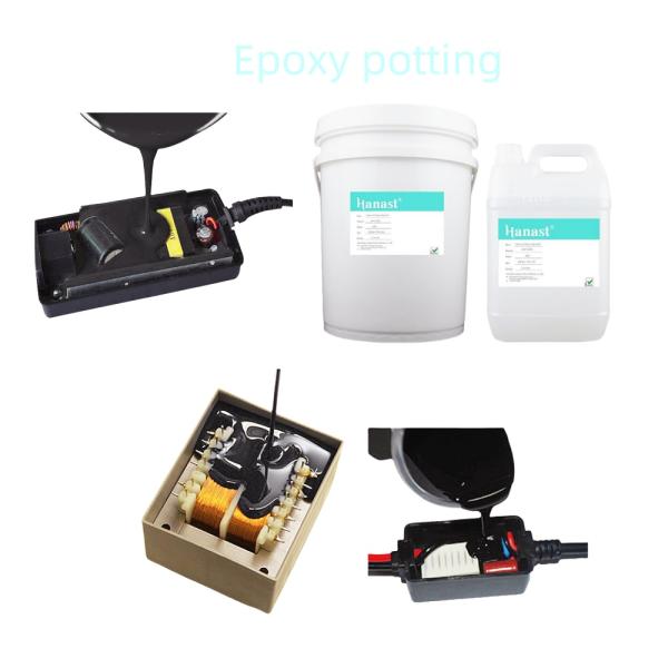 Epoxy Potting Compound 5:1 Electrical Adhesive Potting For Power Module Transformer PCB SENSOR