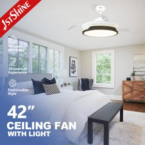 Wholesale 220V 3 Plastic Blades DC Motor Retractable Ceiling Fan With Side Light from china suppliers