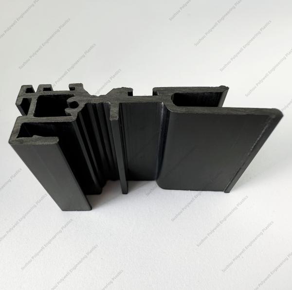 Extrusion Plastic Nylon Pipes Bar Thermal Barrier Polyamide PA66 Profile 30mm