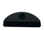 Black Plastic Oversized Hard Shell Sunglasses Case