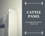 Six Bars Heavy Duty Metal Oval Rail Cattle Corral Panels For Sale For Au