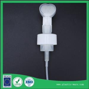 Wholesale supply Foam pump brush PP cosmetic packaging foam pump in white color from china suppliers