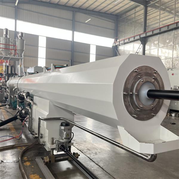 HDPE Pipe Production Machinery For Chemical Pipeline Transportation / Plastic