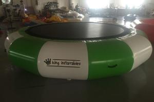 Wholesale Custom Commercial Inflatable Water Trampoline Toys Floating Jumping Bed from china suppliers