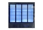 OEM Length Slimline Multideck Display Fridge With Sliding Door