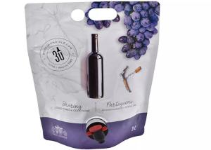 Wholesale Aseptic Dispenser 1l 2l 3l 4l 5l Apple Juice Bag With Spigot Aluminum Foil With Funnels from china suppliers