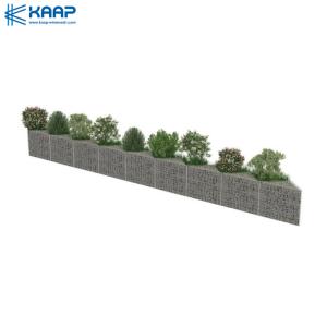 Wholesale Anti Rust 50x100mm Welded Mesh Gabion Box Decorates Garden Street And Sites from china suppliers