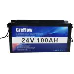Long Service Life Lithium 24v 100ah Lead Acid Battery Replacement With Smart BMS