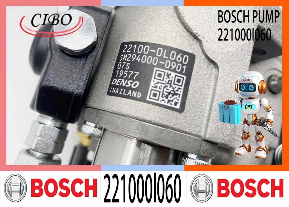 Fuel Injection Pump 294000-0901 Common Rail Injection Pump 22100-0L060 For 1KD-FTV/2KD-FTV Engine