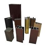 Anodized Aluminium Extrusion Profile OEM 6061 6063 Construction System