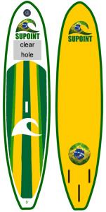 China Green Inflatable SUP Board SUP11' Inflatable Fishing Sup With LOGO Customized on sale