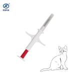 134.2khz Animal Pet Birds Microchip Frequency RFID Glass Tag Syringe