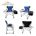 Aluminum Folding Camping Director Chair 92*46*55cm Lightweight For Adults