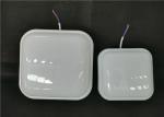 18W 24W LED Bulkhead Lamp / Square White Bulkhead Ceiling Light For Bedroom